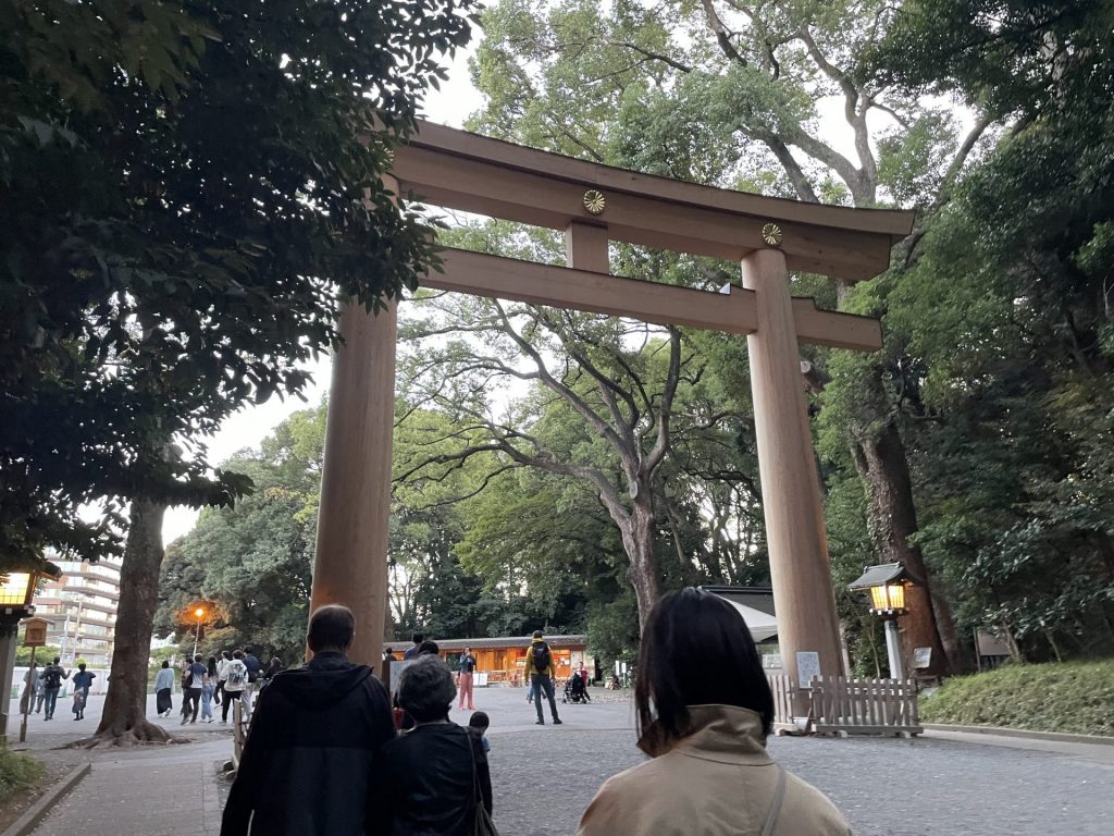 明治神宮にて⛩️