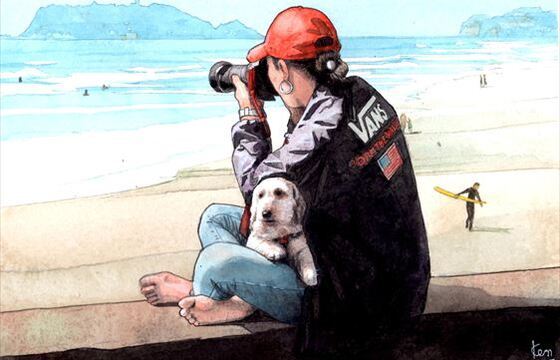 ワンちゃんとのお散歩に