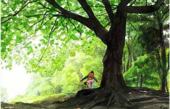 『軽井沢の森の中のような、木立の中に建つ小さな一軒家』をお探しです。